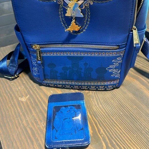 Loungefly Disney Aladdin Agrabah Mini Backpack - Picture 8 of 11